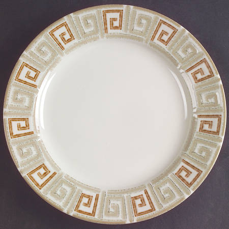 Greek Key Salad Plate