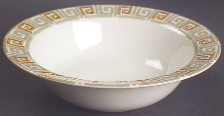 Greek Key Soup/Cereal Bowl