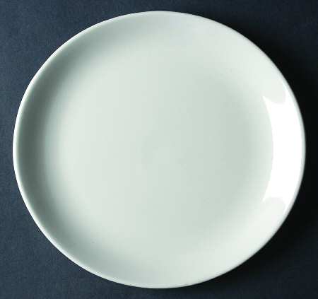 Domani White Salad Plate