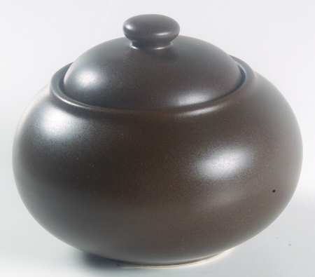 Domani Bronze Sugar Bowl & Lid