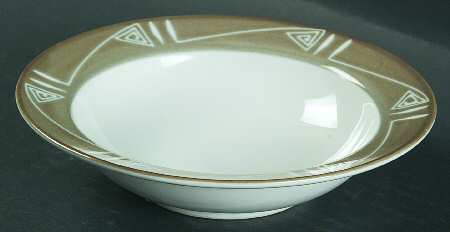 Tribal Arts Rim Fruit/Dessert (Sauce) Bowl