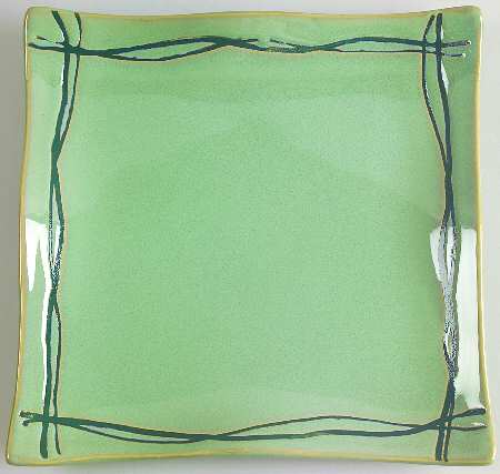 Mystic Cove Green Salad Plate