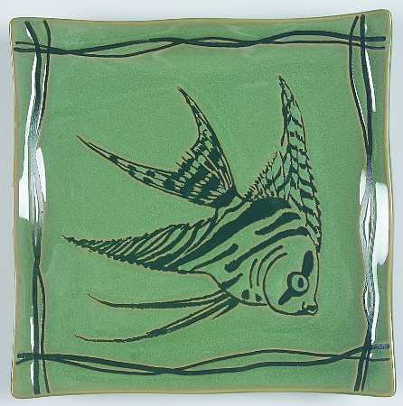 Mystic Cove Green Salad Plate