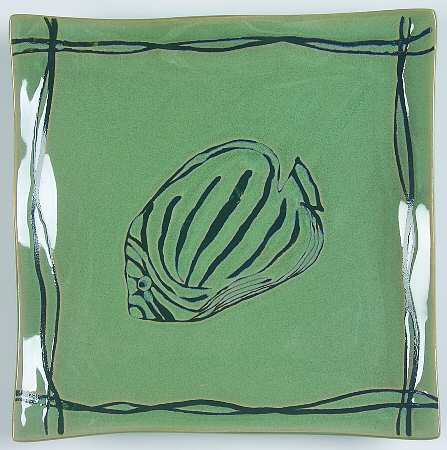 Mystic Cove Green Salad Plate