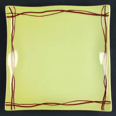 Mystic Cove Yellow Salad Plate