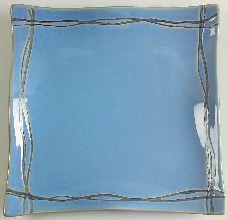 Mystic Cove Blue Salad Plate