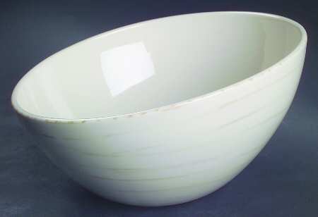 Samba Gray 8" Round Vegetable Bowl