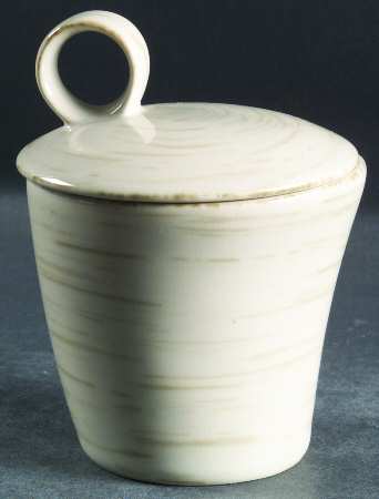 Samba Gray Sugar Bowl & Lid