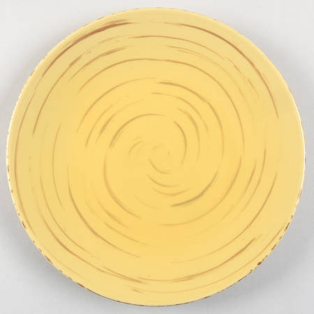 Samba Yellow Salad Plate