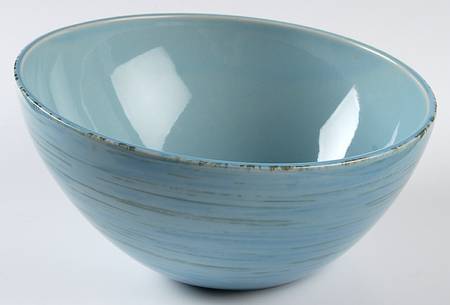 Samba Blue 8" Round Vegetable Bowl