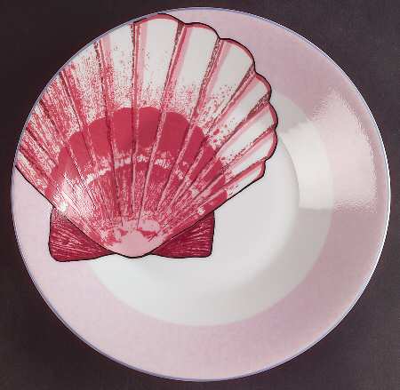 Beach Parade Salad Plate