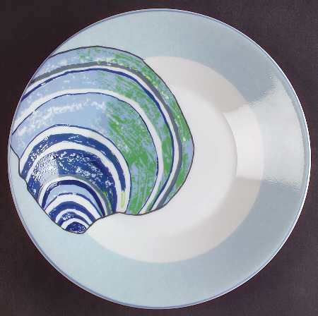Beach Parade Salad Plate