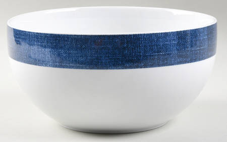 Blue Denim 9" Salad Serving Bowl