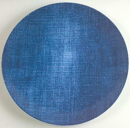 Blue Denim 12" Chop Plate (Round Platter)