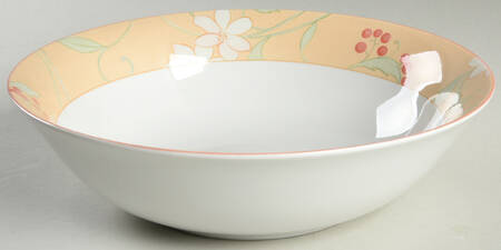 Floral Rapture 9" Round Vegetable Bowl