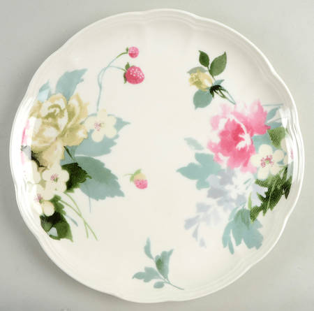 Strawberry Patch 12" Chop Plate (Round Platter)