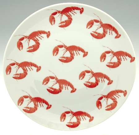 Lobster Red 12" Chop Plate (Round Platter)