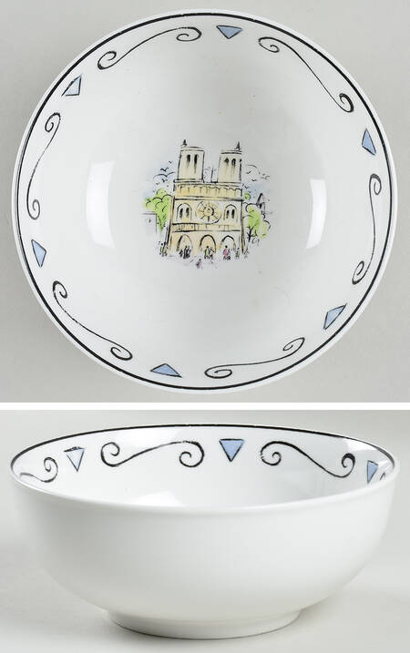 Vues de Paris Coupe Cereal Bowl