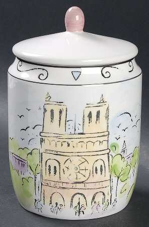 Paris Medium Canister & Lid