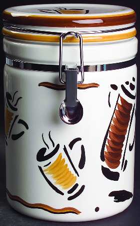 Cafe Large Canister & Lid