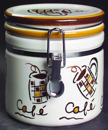Cafe Small Canister & Lid