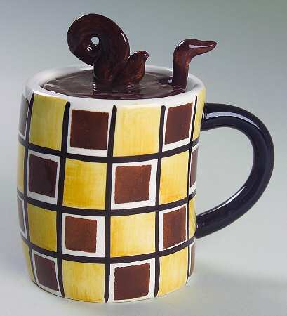 Cafe Sugar Bowl & Lid