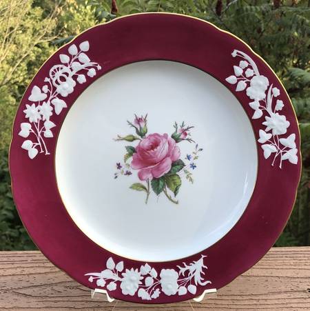 Maritime Rose Maroon by Spode