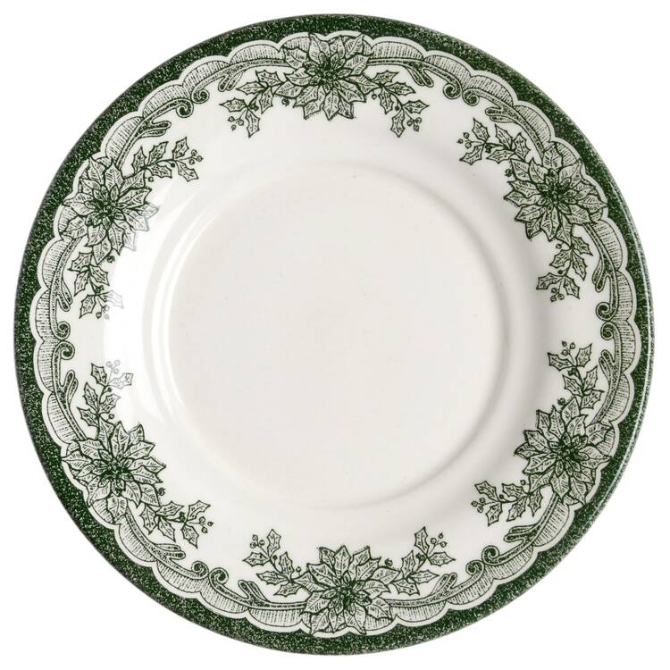 Yuletide Green Saucer