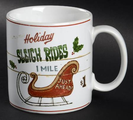 Sign of Christmas Mug