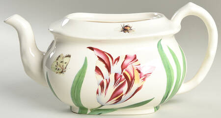 Floral Haven Teapot No Lid