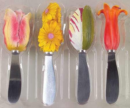 Floral Haven Individual Spreader - Set of 4 Motifs
