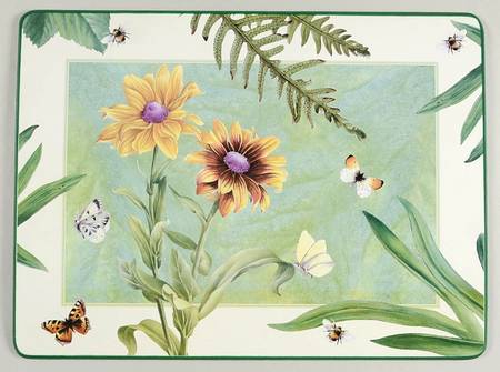 Floral Haven Corkboard Placemat