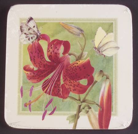 Floral Haven Coaster Only for Mug & Coaster Set