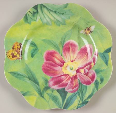 Floral Haven Canape Plate