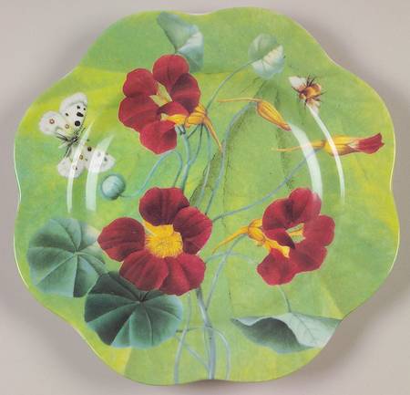 Floral Haven Canape Plate