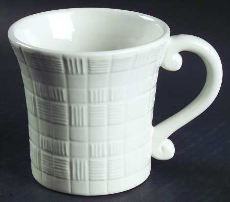 Chantilly White Graphic Mug