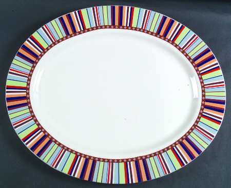 Color Vista 20" Oval Serving Platter