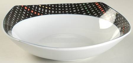 Metro Lane Black Soup/Cereal Bowl