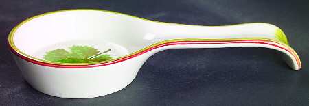 Leaf Harmony Spoon Rest/Holder (Holds 1 Spoon)