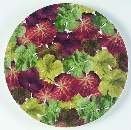 Leaf Harmony 12" Chop Plate (Round Platter)