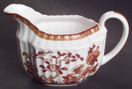 Indian Tree (Orange Rust, Bone, 2004) Creamer