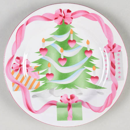 Home for Christmas (China) Salad Plate/Gravy Boat Stand