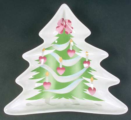 Home for Christmas (China) 1 Part Medium Tree Shaped Dish
