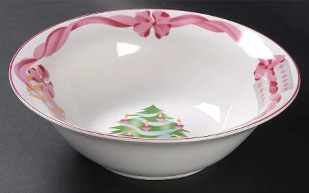 Home for Christmas (China) 9" Round Vegetable Bowl