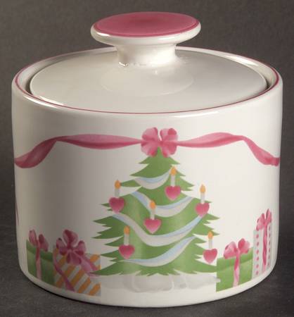 Home for Christmas (China) Sugar Bowl & Lid