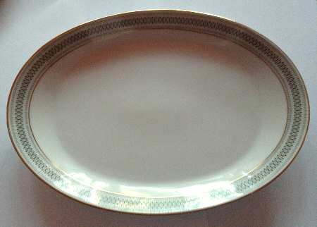 SCD66 14" Oval Serving Platter