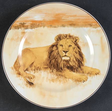 Safari Salad Plate