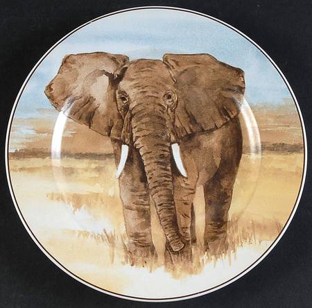 Safari Salad Plate