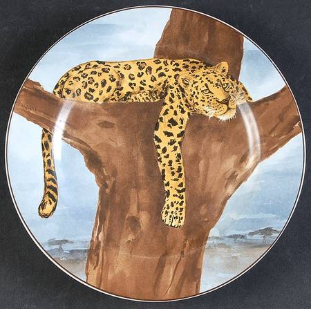 Safari Salad Plate