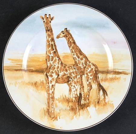 Safari Salad Plate